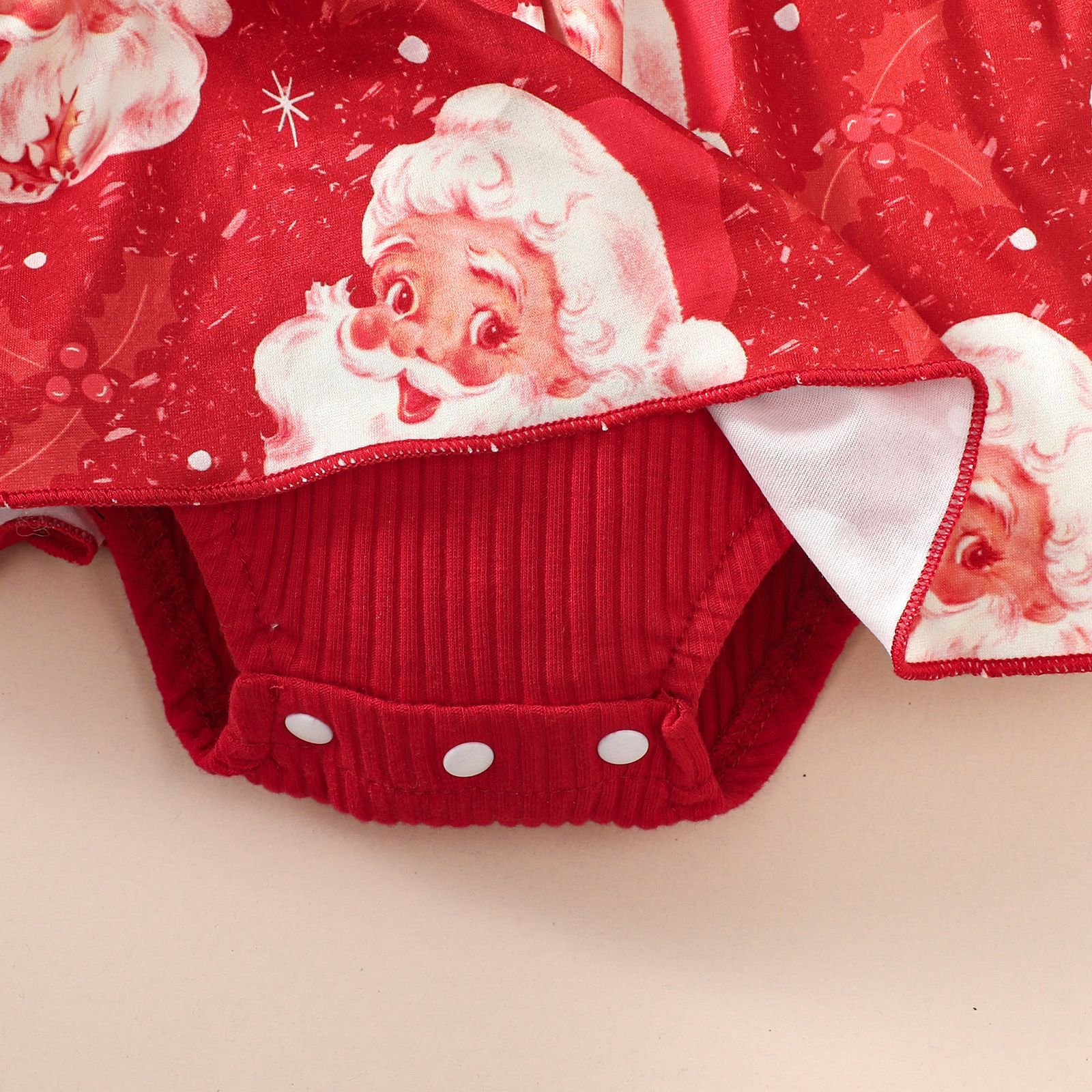 Christmas pit romper skirt
