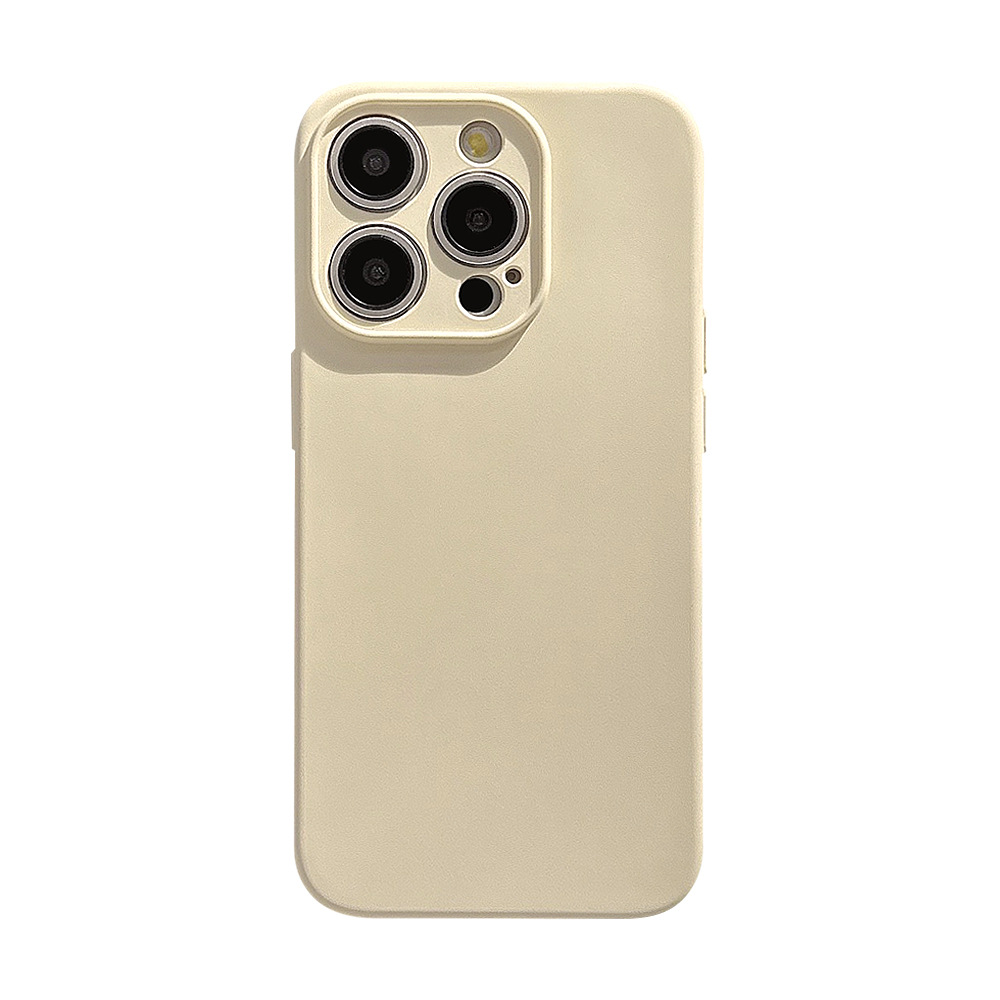 Ins液体高級灰iphone16アップル携帯ケース13適用11シリコンゴム14pro純色X/12ソフト15