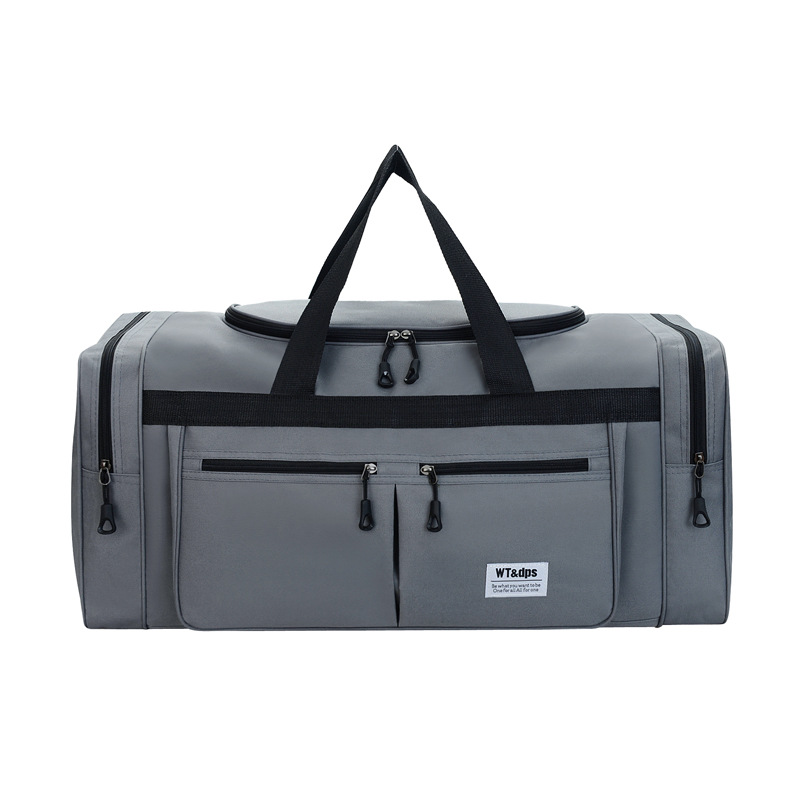 New large capacity foldable portable travel bag male and female students long and short distance travel luggage bag waterproof wholesale