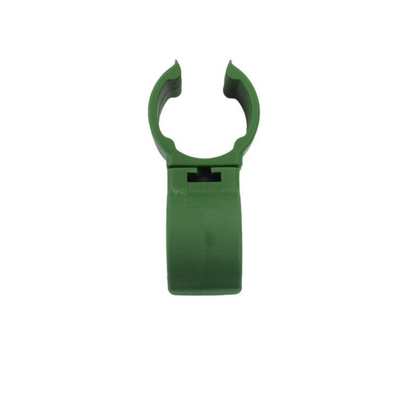 Gardening manufacturers wholesale plastic steel pipe fittings 360 degree adjustment PE plastic universal buckle