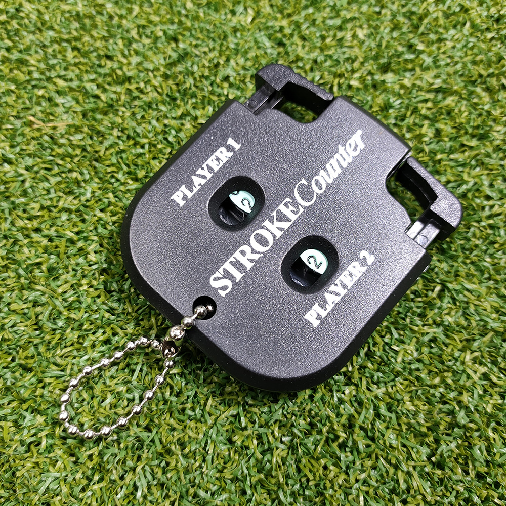 Golf Square Scorer Two-wheeled Scorer Scorer Mini Simple Double Counter