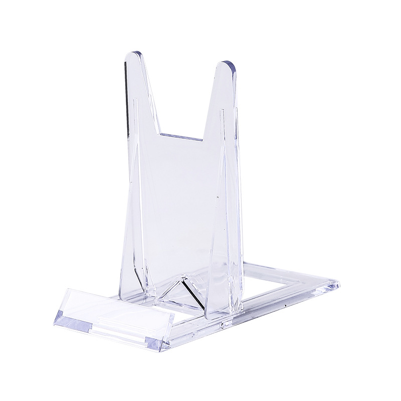 Plastic Bracket Photo Frame Bracket Business Card Holder Mobile Phone Bracket Tag Rack Hanging Plate Rack Plastic Display Rack