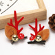 Bell antler clip-Red