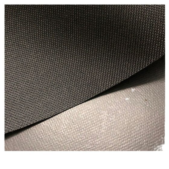 Black 600d Oxford cloth pvc Oxford cloth spot luggage fabric Oxford cloth polyester fabric 600d Oxford