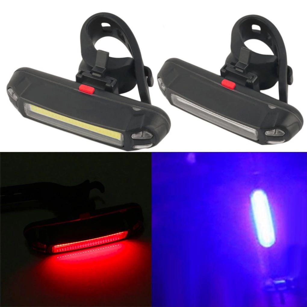 261LED light bicycle light bicycle light USB charging warning light mountain bike tail light riding equipment accessories