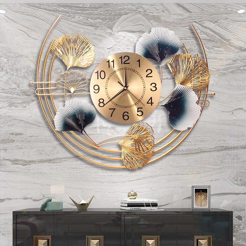 Fashion Nordic clock living room modern minimalist home decorative clock wall hanging net red creative restaurant wall clock wholesale