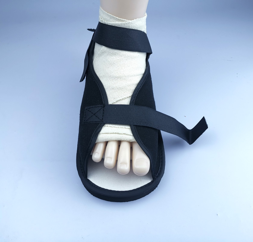 Fracture shoes Gypsum shoes Foot plaster shoes Leg injury sets Fibular calcaneus Protectors Toe fracture Gypsum shoes