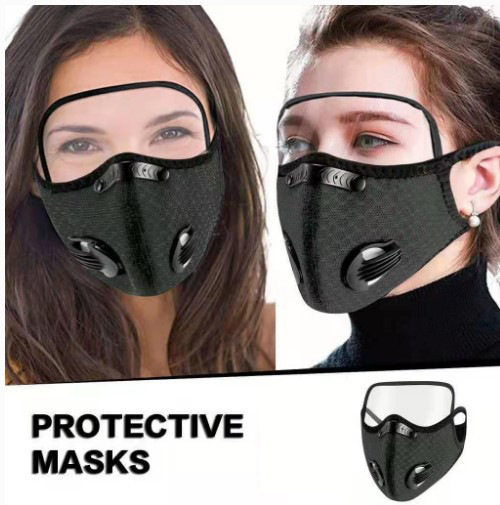 Cross-border Protective Mask Sport Mask Filter Dust-proof Warm Mask Protective Lens Removable