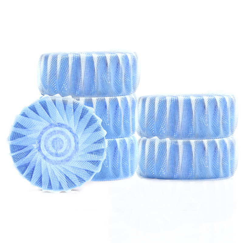 Factory direct single bag old housekeeper clean toilet blue bubble toilet automatic cleaner deodorant odor descaling stain removal