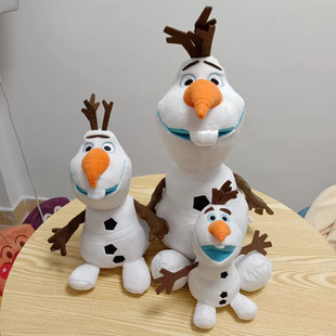 Ice Snow Treasure snowman plush toy doll foreign trade Hot supply in stock