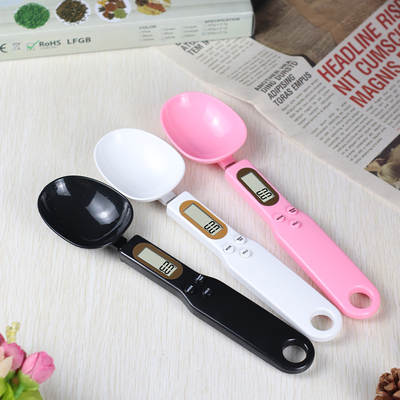 Precision Weighing Measuring Spoon Electronic Scale Portable Spoon Weighing Household Supplementary Food Measuring Spoon Small Electronic Weighing Food Weighing