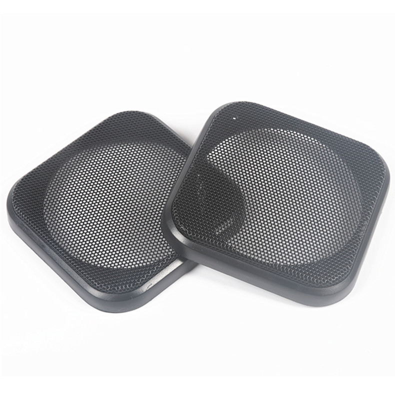 Audio 4-inch square speaker mesh cover Speaker car speaker mesh frame square decorative circle mesh dust cover DIY