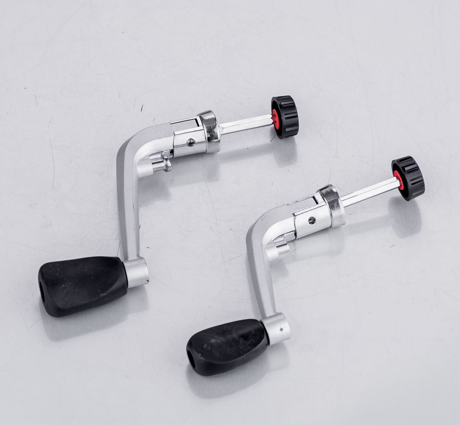 Metal fishing wheel Folding crank sea pole wheel crank fishing wheel rocker arm accessories spinning wheel crank