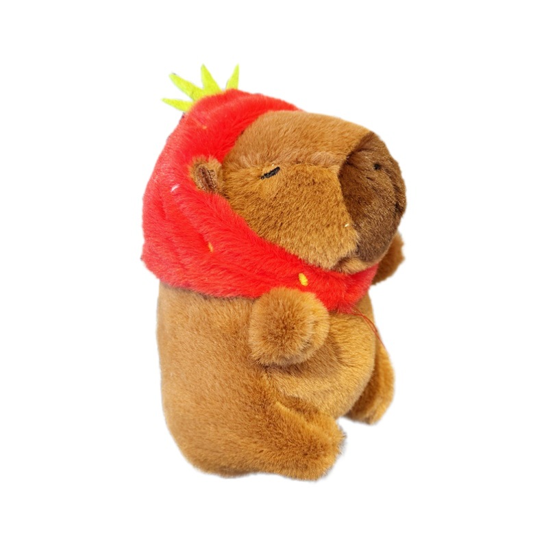 Kapibala Plush Toy Capybara Doll Doll Keychain Catching Doll Machine Doll Boutique Plush Pendant