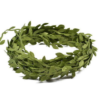 Hanging Vine simulation Willow vine wall decoration plant fabric green leaf Vine decoration wreath Accessories Wholesale