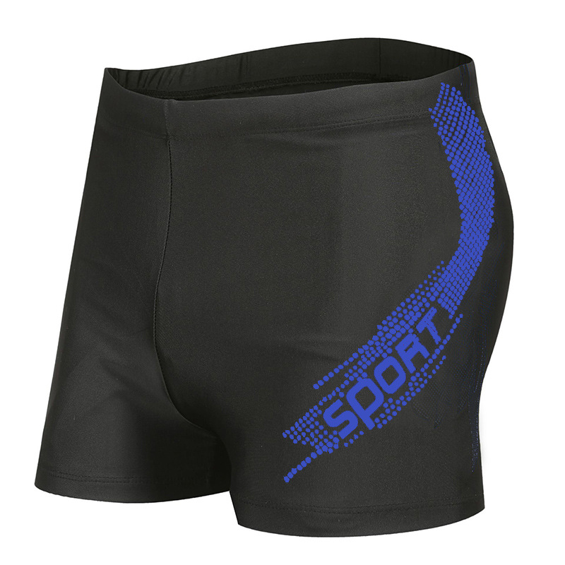 Men's Boxer Swim Trunks Men's Three-point Sports Tight Fashion Swimming Trunks Equipment Men's Swimsuit Printed Swimming Trunks