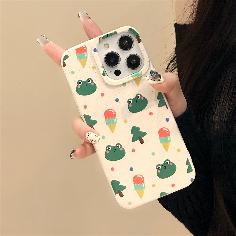 知泰iphone15手機殼女11可愛12小麥殼蘋果13/14Promax卡通678批發