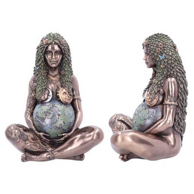 Mother Earth statue resin ornaments Millyear Gaia crafts Mother Earth Gaia goddess ornaments