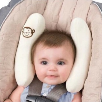 Infant and Child Safety Seat Head Support Cushion, Baby Neck Pillow, Stroller Head Positioning Protection Cushion