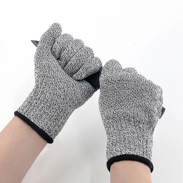 Good Helper Anti-cutting Gloves Garden Glass Kitchen Wear-resistant Work Labor Protection Grade 5 Anti-cutting Gloves Wear-resistant Gloves