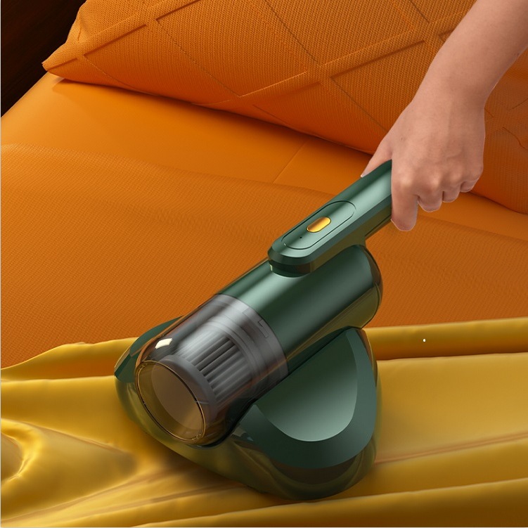 Household small mite remover handheld wireless charging UV mite remover bed vacuum cleaner sterilizer