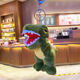 Plush Dark Green Tyrannosaurus Rex