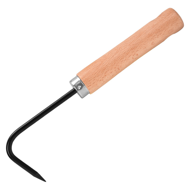 Li Jin single claw root hook soil loosening tool root hook garden gardening tools potted bonsai conservation root picker straw picker