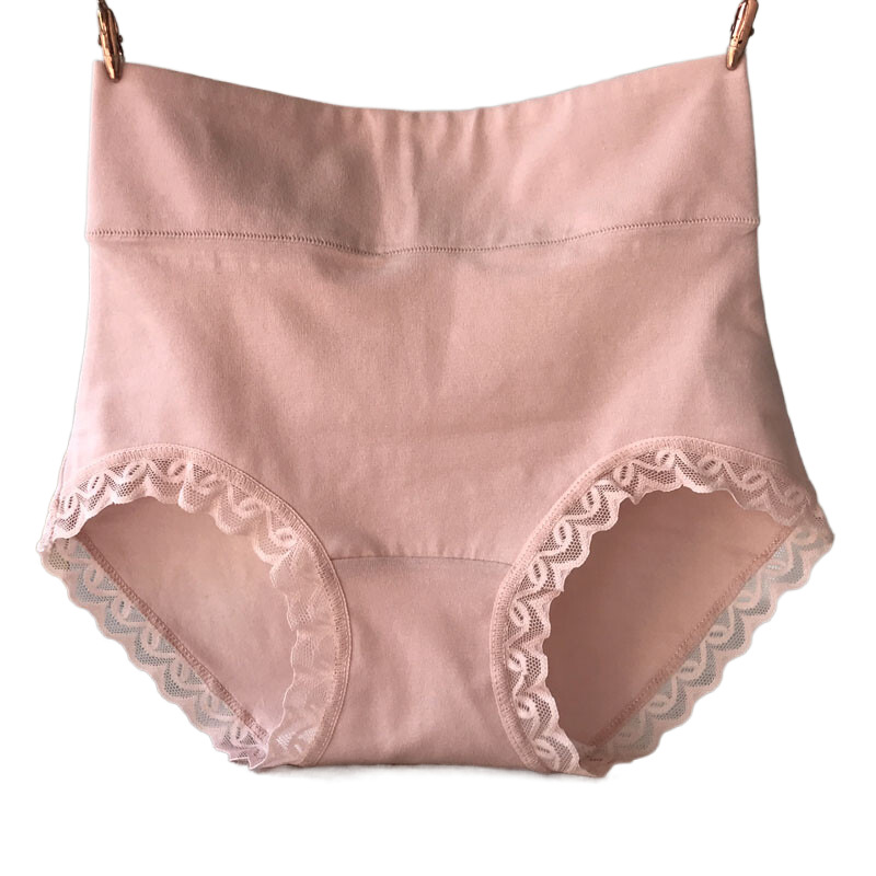 Xinjiang long-staple cotton underwear women's cotton high waist abdomen seamless women's cotton large size triangle underwear manufacturers wholesale