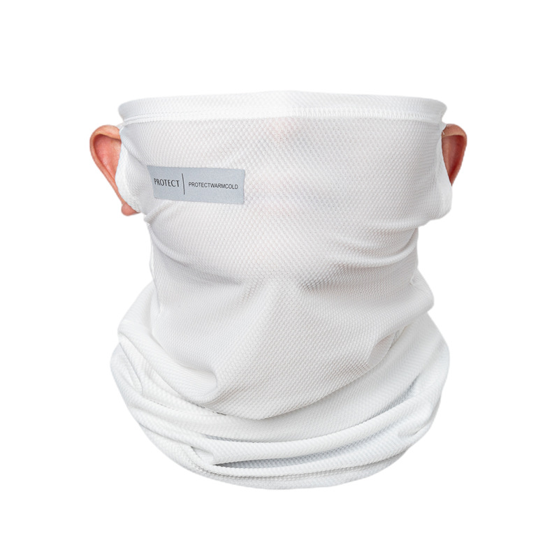 Ice Silk Riding Mask Men's Summer Outdoor Sunscreen Wind Sand Ear Hanging Hood Face Towel Neck Protection Scarf Set Spot