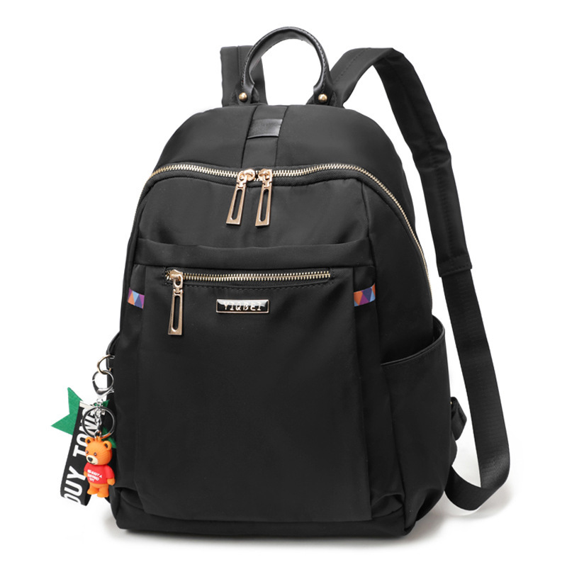 Oxford Cloth Backpack Women's New Large Capacity Computer Schoolbag Fashion Casual Canvas Travel Small Backpack