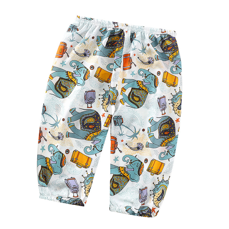 Manufacturers new children's anti-mosquito pants small and medium-sized children's baby bloomers boys and girls summer anti-mosquito long pants