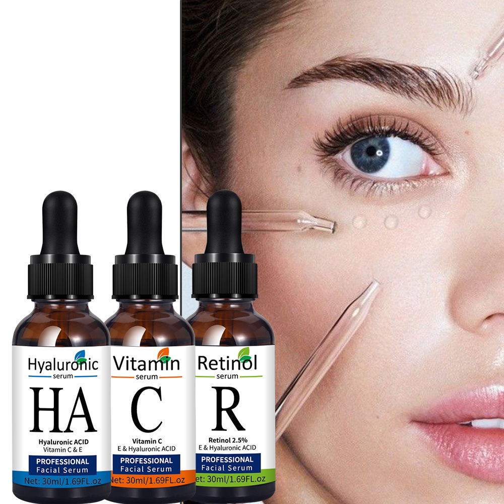 Cross-border PEIMEI VC Retinol Serum Set brighten Factory Wholesale Amazon AliExpress