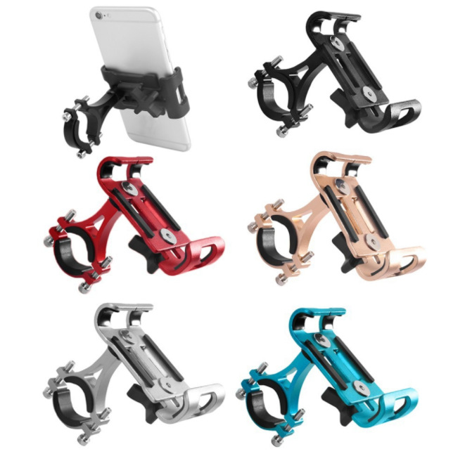 Bicycle mobile phone Frame aluminum alloy fixed frame mobile phone frame riding bicycle electric vehicle motorcycle navigation bracket