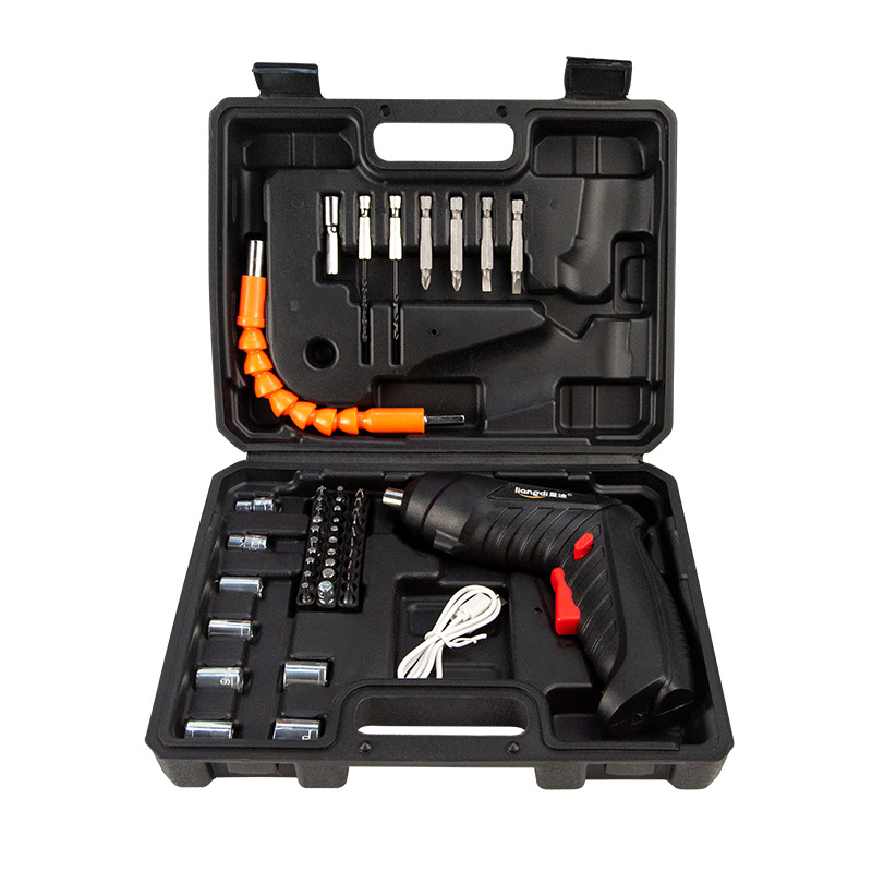 Multi-functional household electric hammer electric screwdriver appliance brushless impact lithium rechargeable hand drill gun drill drill
