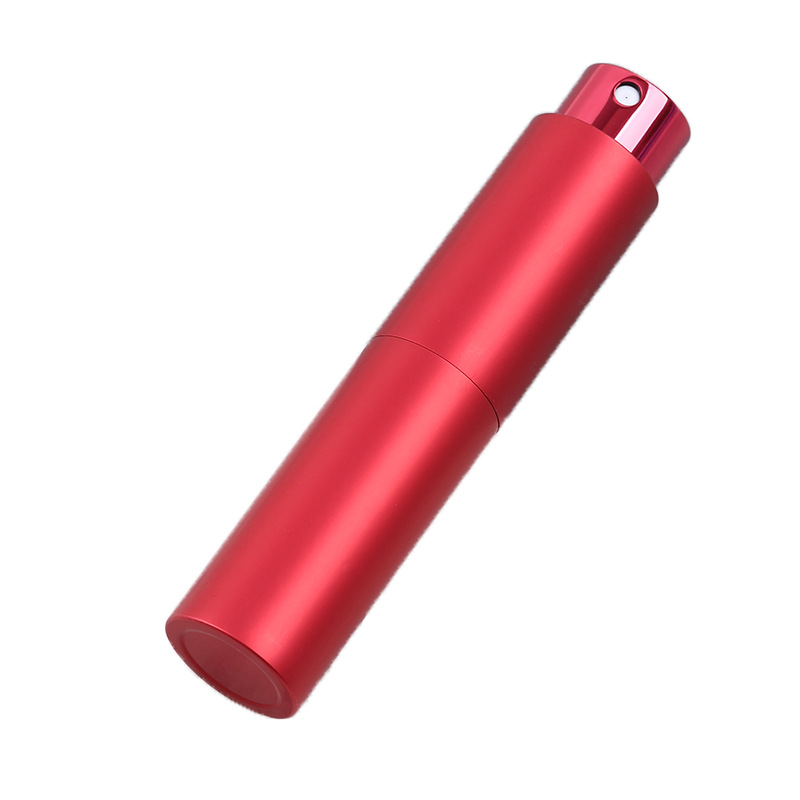 Perfume Bottled 8ml Rotating Telescopic Portable Spray Sample Spray Glass Empty Bottle logo Printing