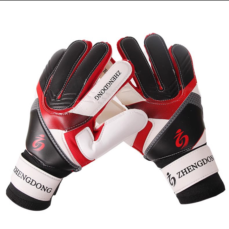 Goalkeeper's Gloves Professional Finger Guard Children's Latex Professional Non-slip Equipment Primary School Students' Football Goalkeeper's Gloves