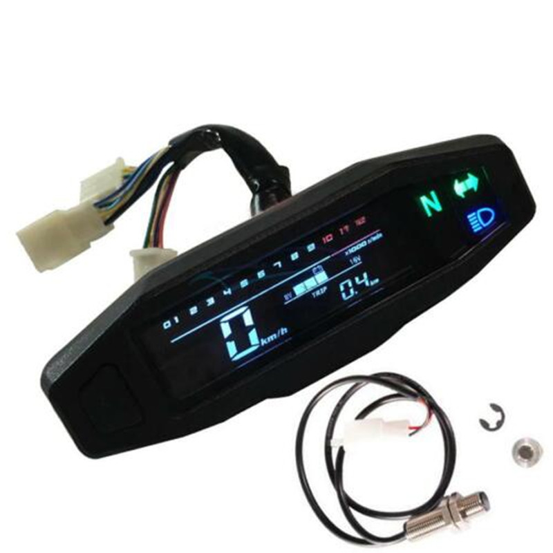 Motorcycle modification instrument LCD LCD meter speed oil meter odometer Z1000 meter with sensor set