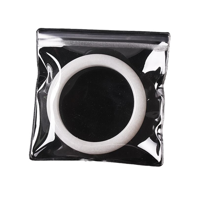 PVC Self-sealing Bag Transparent Jewelry Storage Bag Jewelry Packaging Bag Earrings Ear Studs Jewelry Wen Play Sealed Thickened