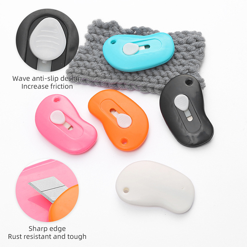 Simple small size art knife portable mini art knife office paper cutting envelope art knife express knife