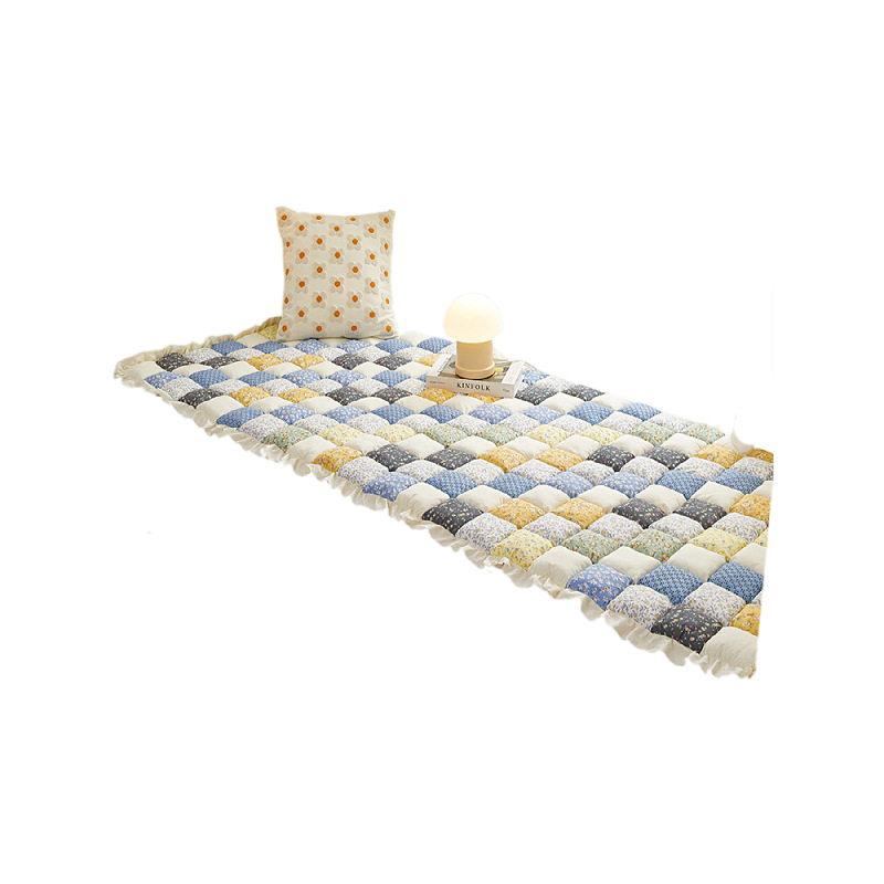 Japanese Single Export Bay Window Mat Non-slip Cushion ins Style Soft Waxy Tatami Balcony Mat Cream Window Mat