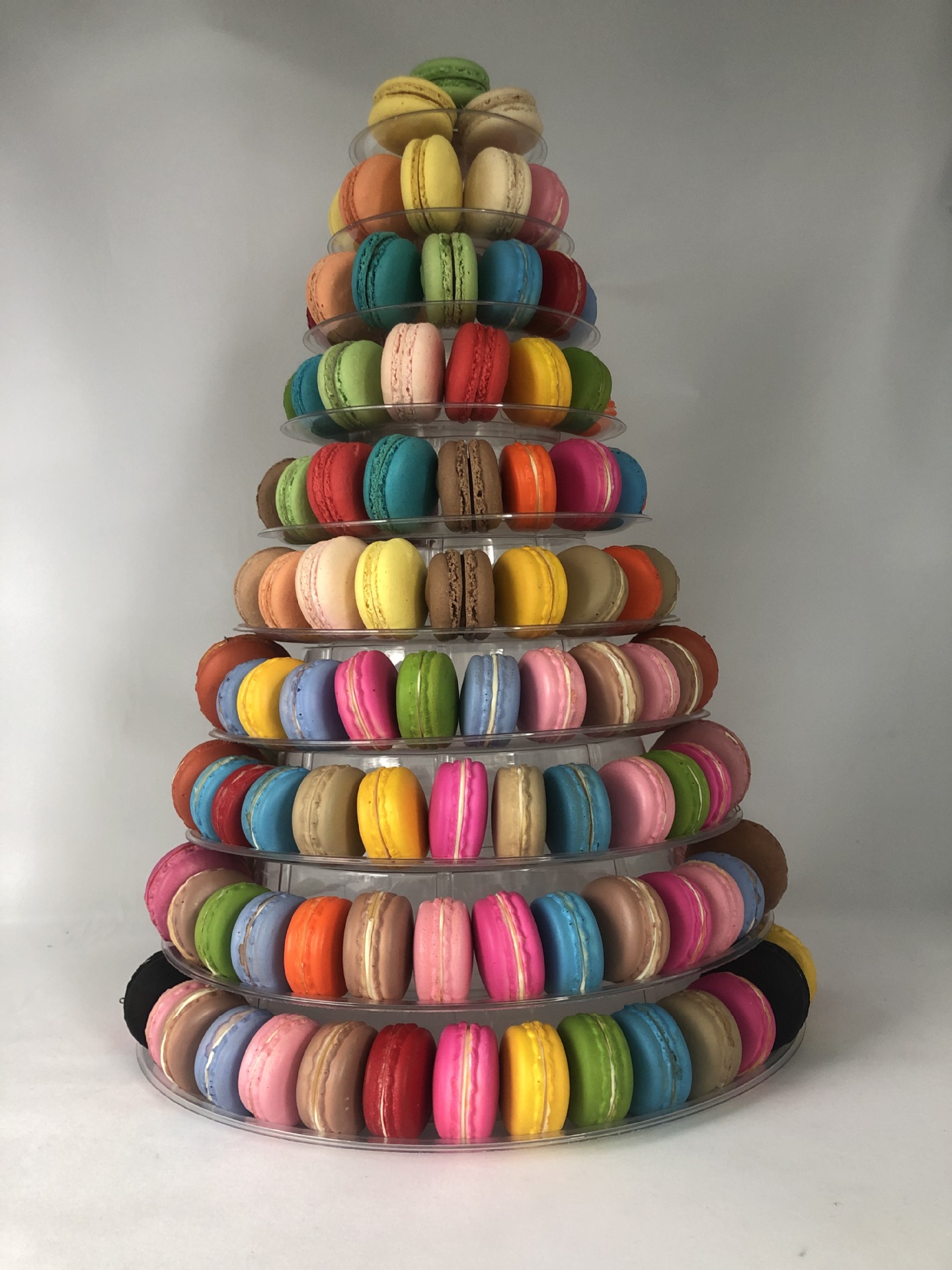 Macaron display stand 10-layer macaron display stand cake stand wedding display stand without base