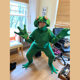 Halloween Cosplay Men Frog Prince Cosplay Novelty Siamese Adult Animal Party Set