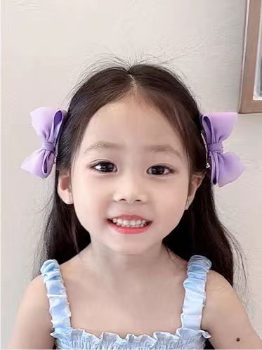 Kinder Haarnadel Kleines Mädchen Super Fee Bogen Paar Clip Baby Niedliche Prinzessin Haarnadel Haar Zubehör Mädchen Clip Kopfbedeckungen_voghion.com