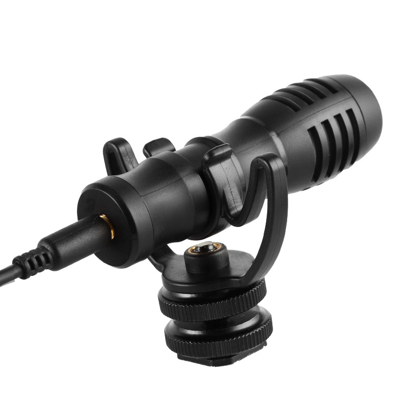 Camera microphone recording camera live broadcast condenser microphone camera suitable for SLR interview microphone