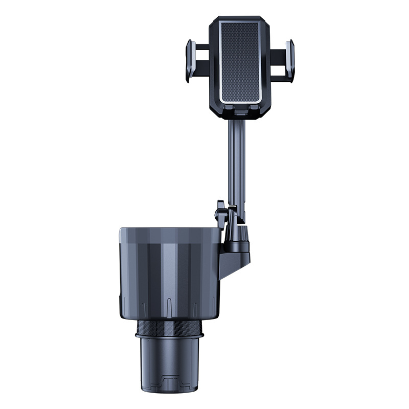 2023 new car mobile phone holder multifunctional car cup holder storage box with strong fixity and SB-6077