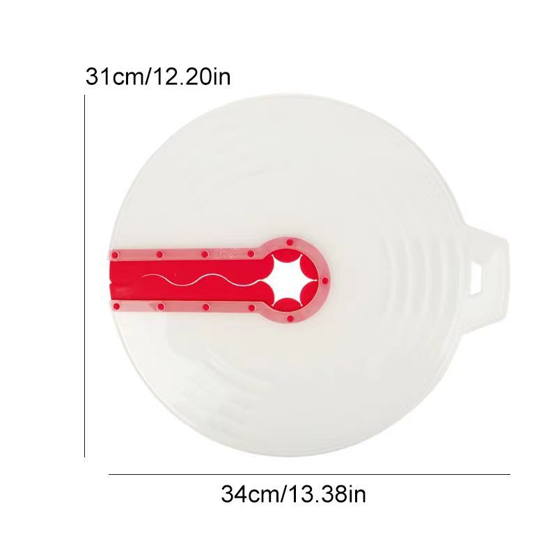 Cross-border kitchen supplies egg-beating splash-proof cover multi-functional baking cream and noodle artifact waterproof plastic silicone