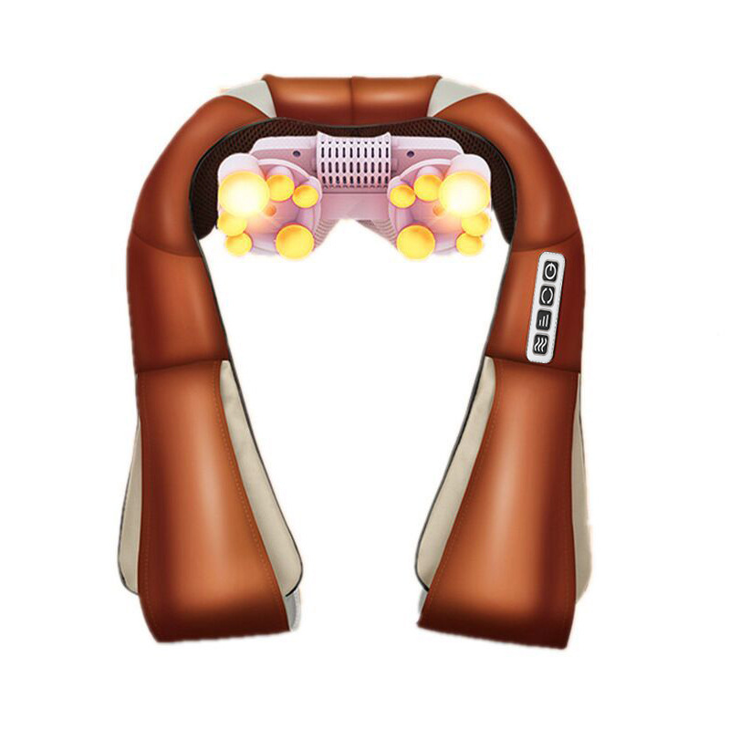 Factory wholesale home cervical massage instrument multi-function hot compress electric cervical kneading massage shawl neck shoulder music