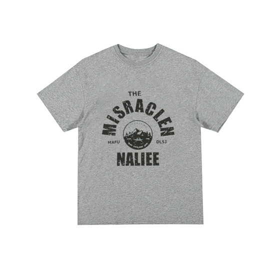 Trendy Men's Short-sleeved T-shirt Trendy Brand Trendy Loose ins Hong Kong Style Summer All-match Casual Harajuku Style Men's Top Korean Style