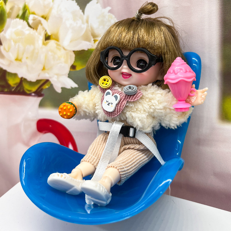 Doll Toy Accessories Chair Furniture Air Conditioning Air Outlet Aromatherapy Clip Car Safety Seat Ornament Mounted Chair