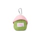Grass green mushroom bag (with edging inside)